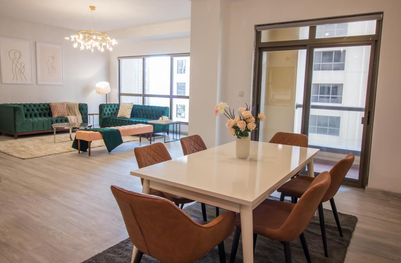 Premium 3Br! Partial Sea-View - Amwaj Daire Dubai Dış mekan fotoğraf