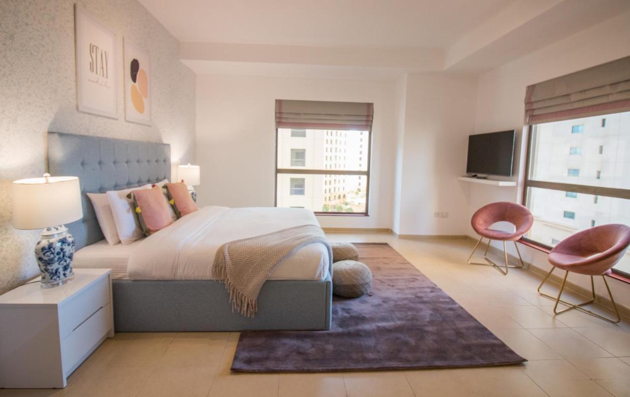 Premium 3Br! Partial Sea-View - Amwaj Daire Dubai Dış mekan fotoğraf
