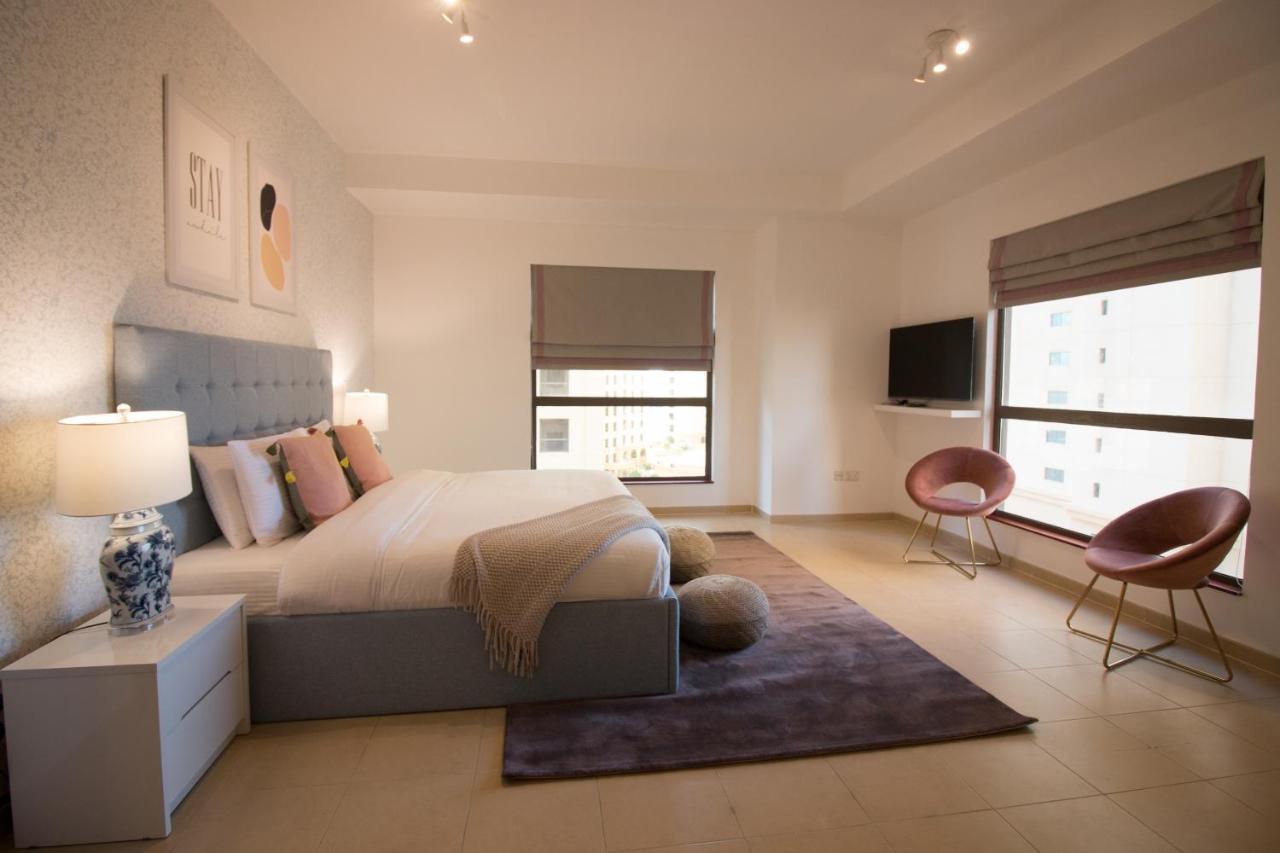 Premium 3Br! Partial Sea-View - Amwaj Daire Dubai Dış mekan fotoğraf