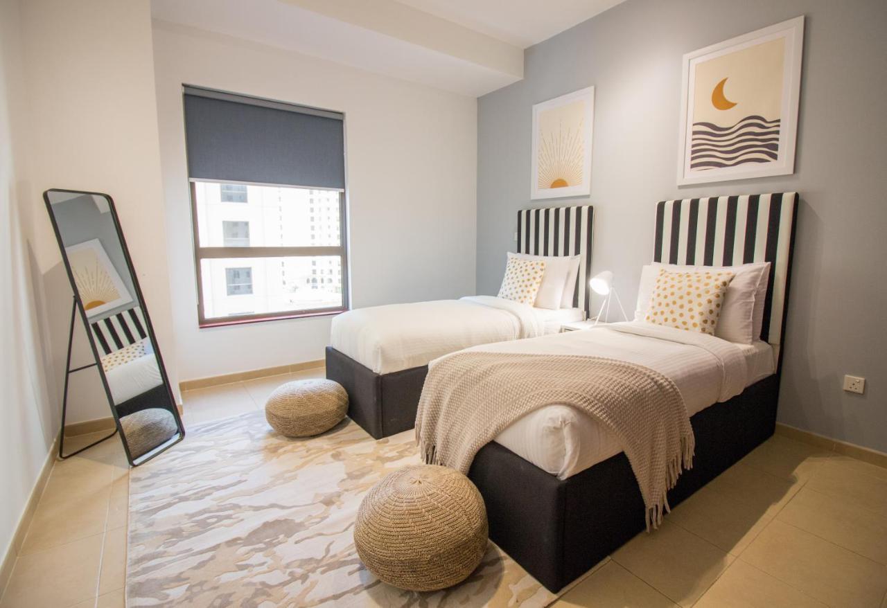 Premium 3Br! Partial Sea-View - Amwaj Daire Dubai Dış mekan fotoğraf